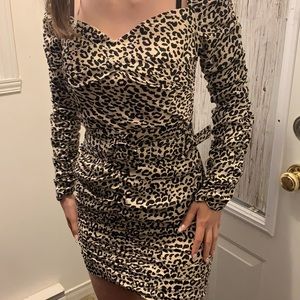 NWT! Rawr Leopard Print Dress